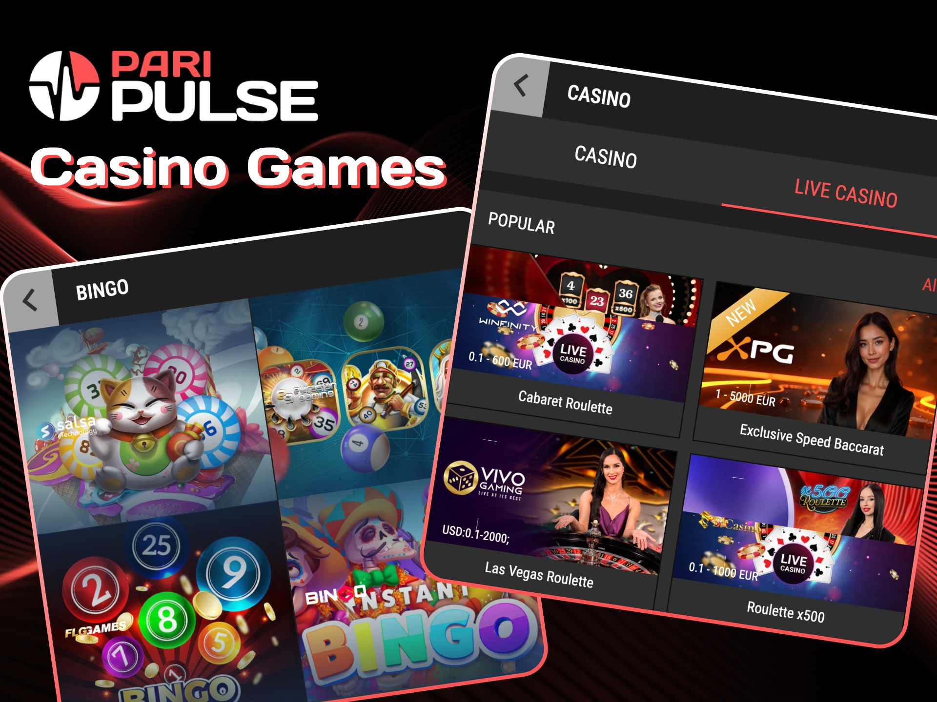 Explore top casino games and slots on PariPulse.