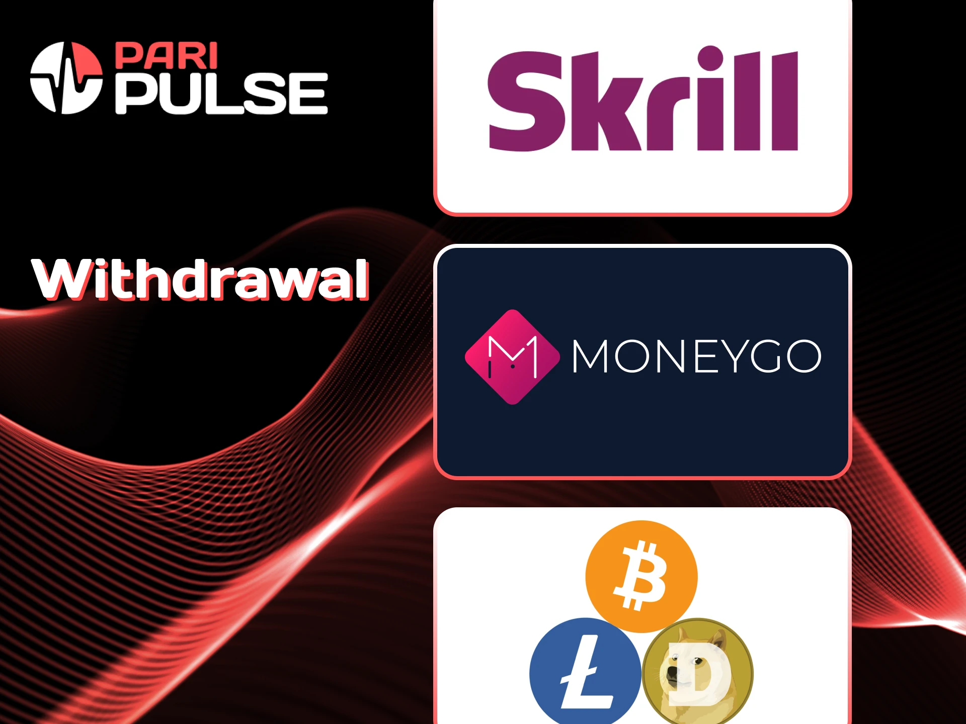 Withdraw winnings easily from casino or sports betting PariPulse.