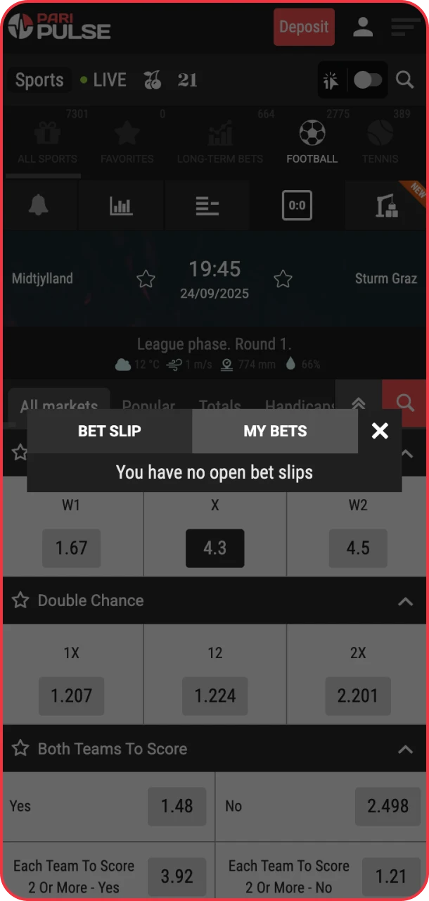 Wait for your bets to be calculated on PariPulse.