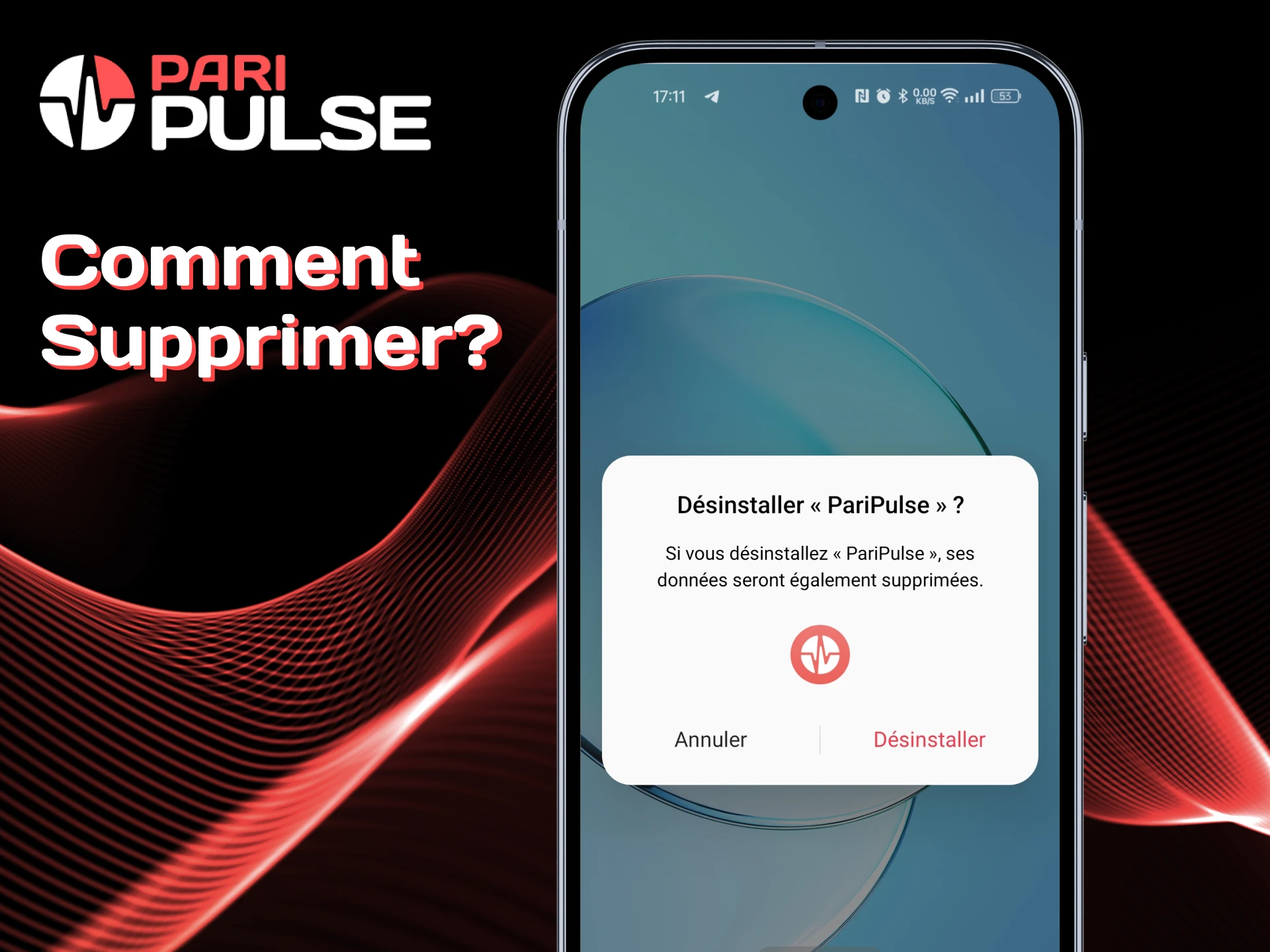 Gérez votre application PariPulse en toute sécurité pour les jeux et les paris.