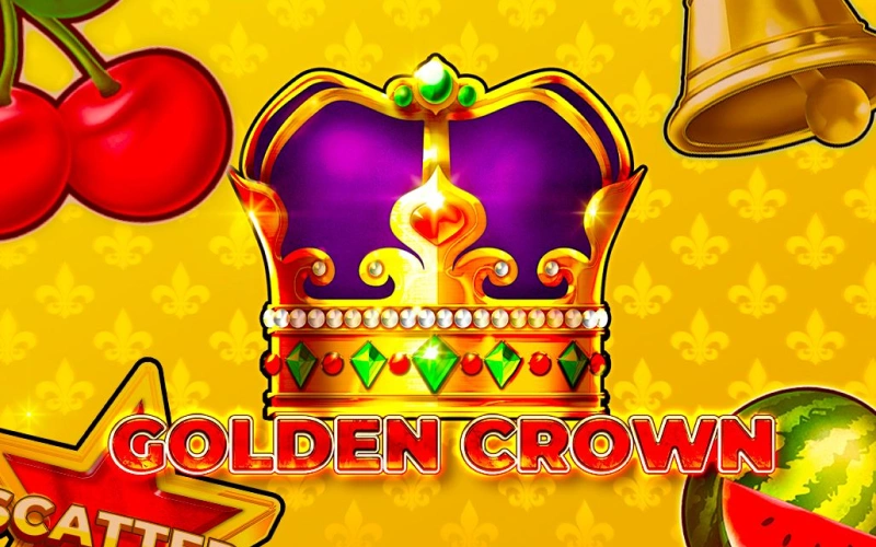 Play classic fruit themed slot Golden Crown at PariPulse.