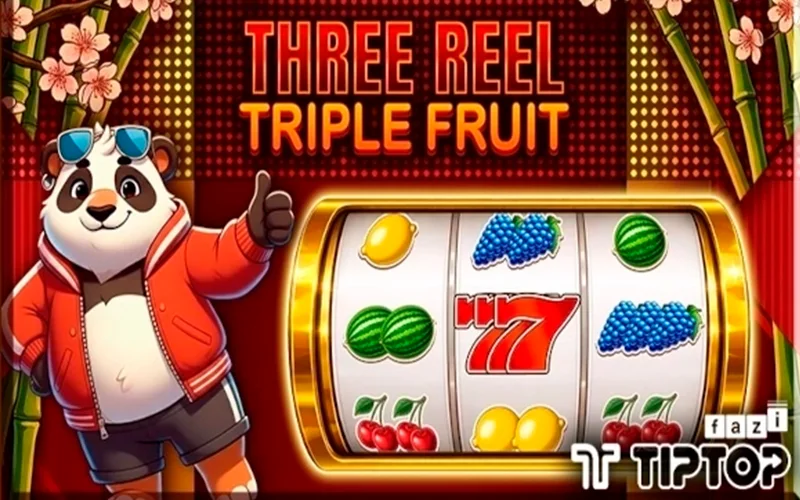 Play Three Reel Triple Fruit at Paripulse now.