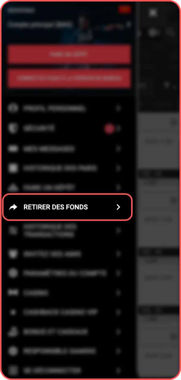 PariPulse vous guide vers des retraits faciles et rapides.