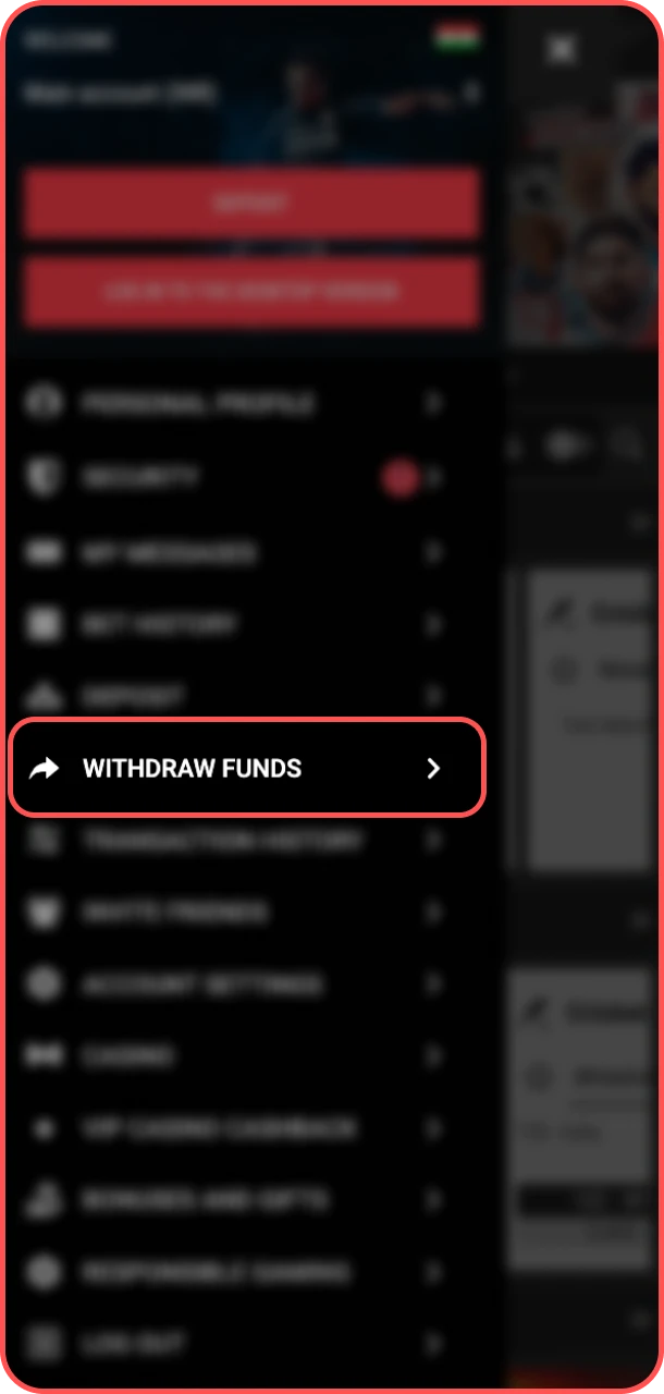 PariPulse guides you to easy and fast withdrawals.