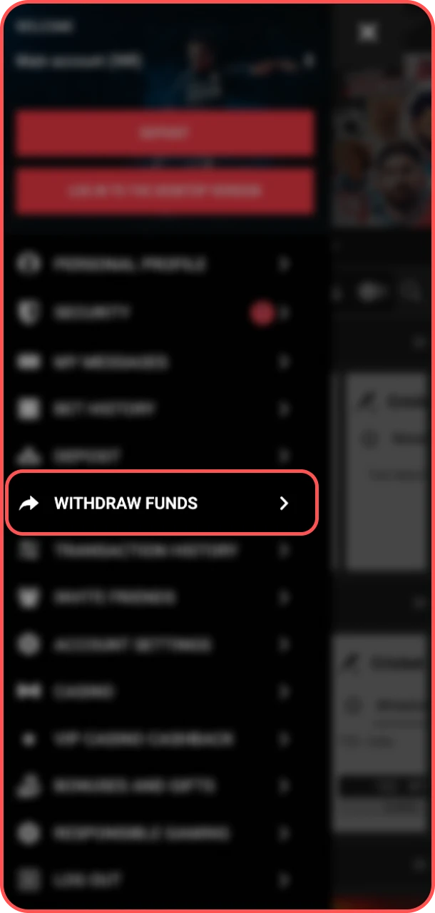 PariPulse guides you to easy and fast withdrawals.