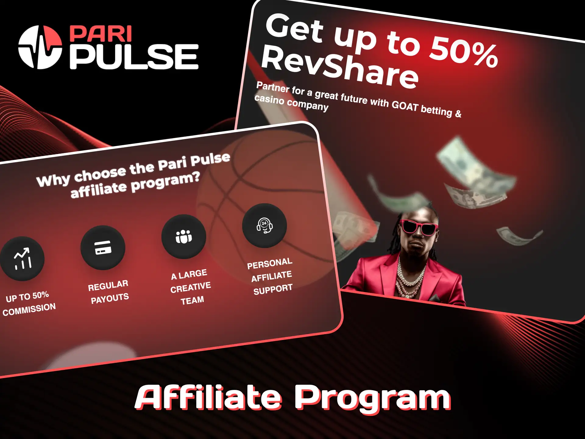 Join PariPulse affiliate program for rewards and bonuses.