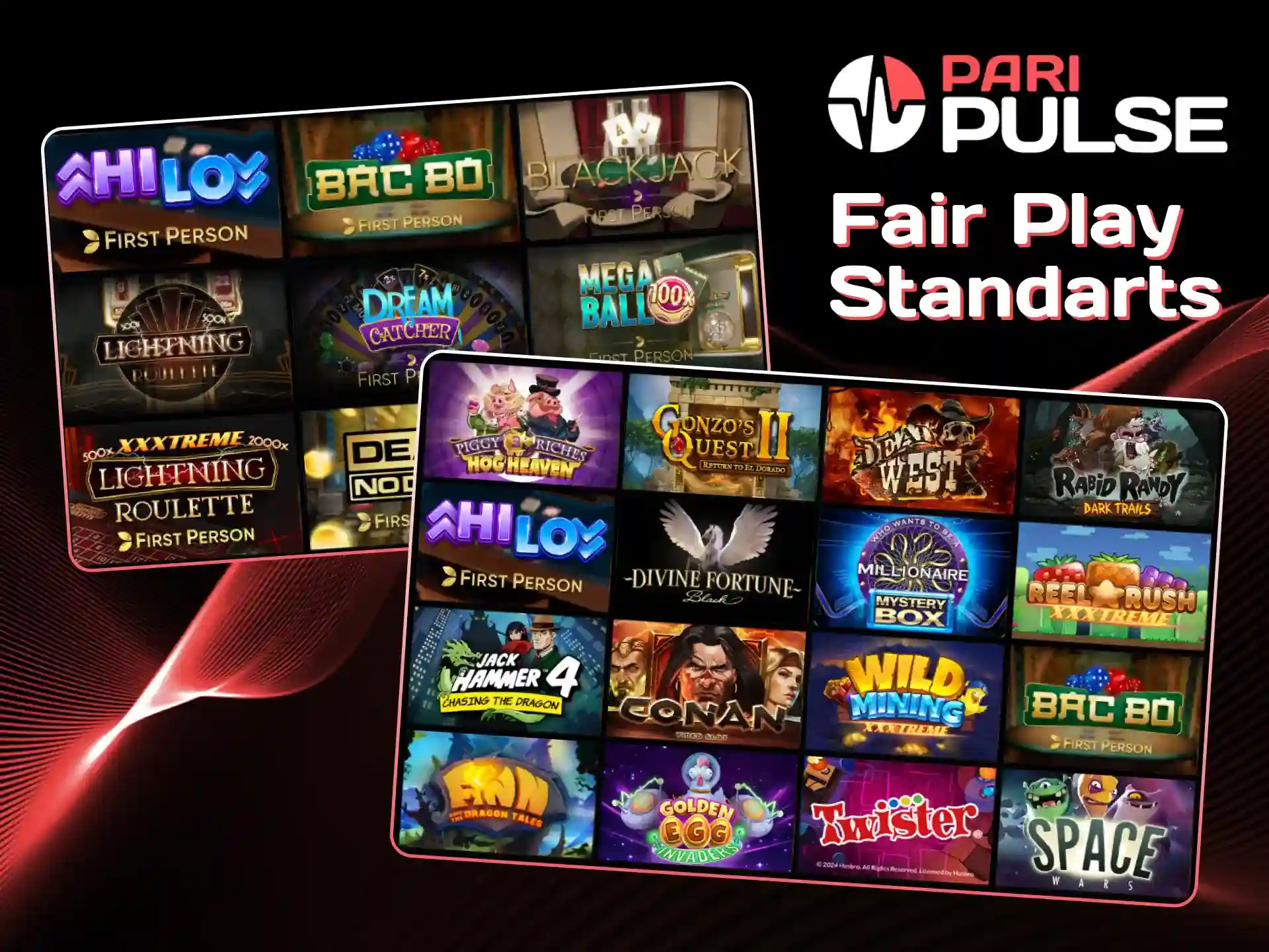 Play slots safe and fair with official PariPulse.