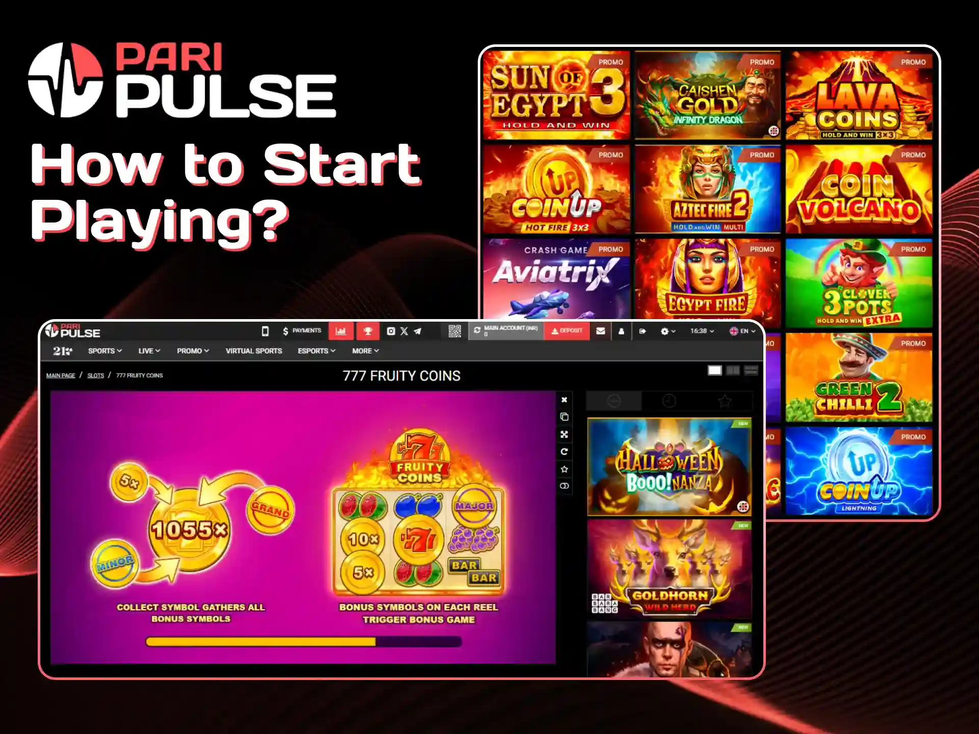 Start your journey by following those steps at PariPulse.